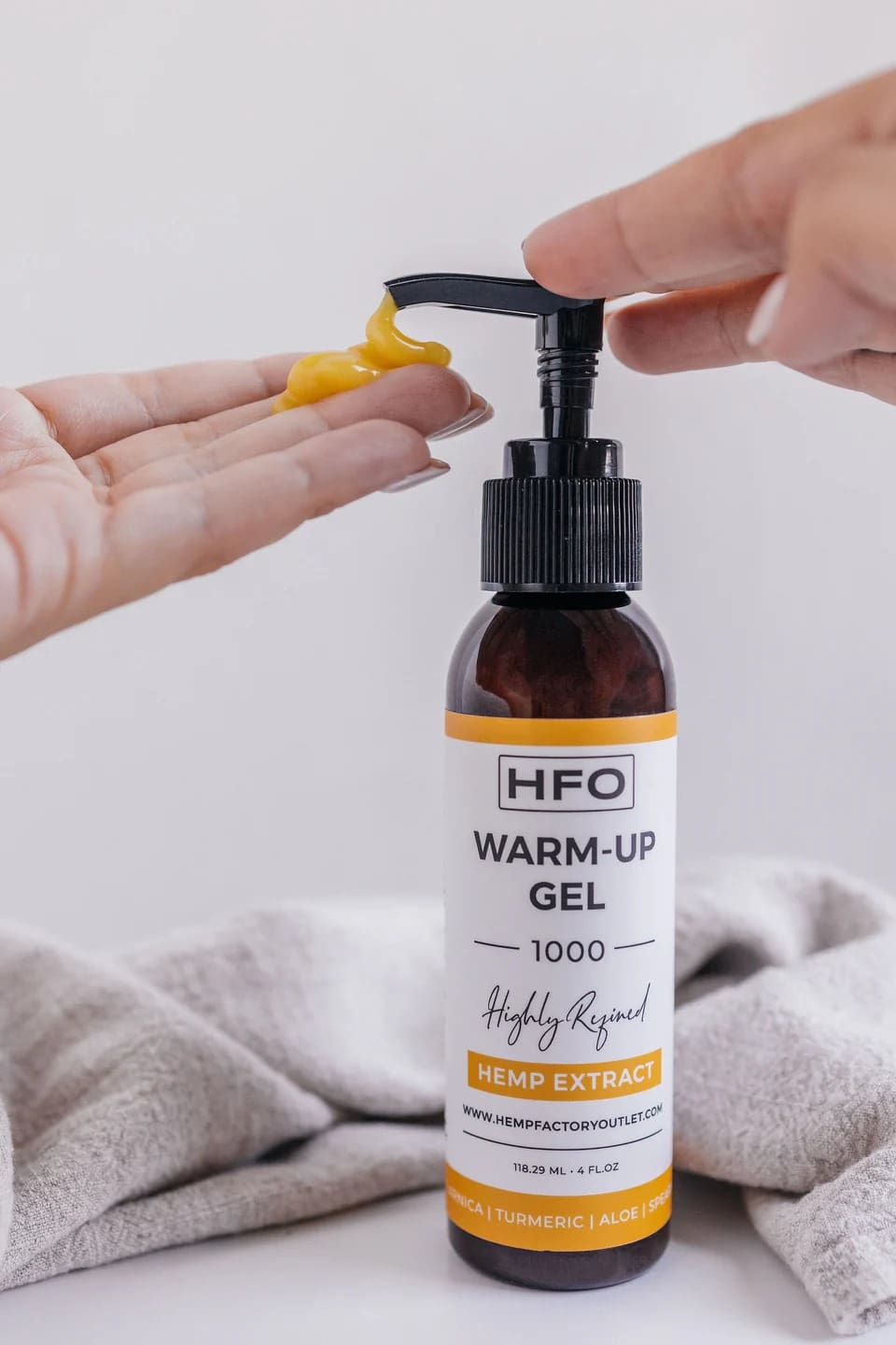 Warmup Gel – 1000mg Full Spectrum CBD with Turmeric